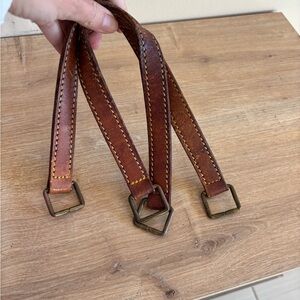 Authentic Louis Vuitton vintage travel bag handles